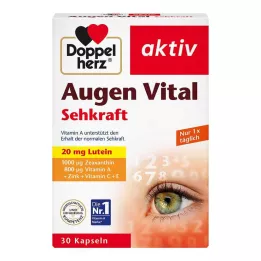 DOPPELHERZ Augen Vital Sehkraft aktiv kapszula, 30 kapszula