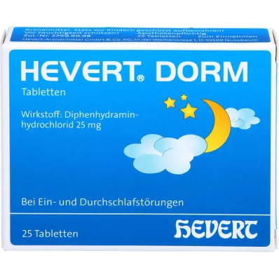 HEVERT DORM Tabletták, 25 db