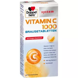 DOPPELHERZ C-vitamin 1000 rendszerű pezsgőtabletta, 40 db