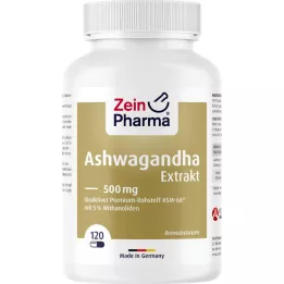 ASHWAGANDHA EXTRAKT 500 mg-os kapszula, 120 db