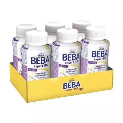 NESTLE BEBA EXPERT HA Ivóvízkész, 6X200 ml