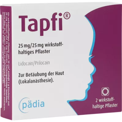 TAPFI 25 mg/25 mg hatóanyagot tartalmazó tapasz, 2 db