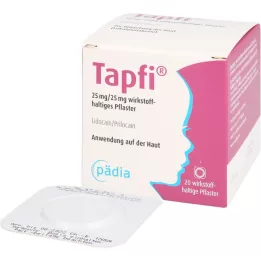 TAPFI 25 mg/25 mg hatóanyagot tartalmazó tapasz, 20 db
