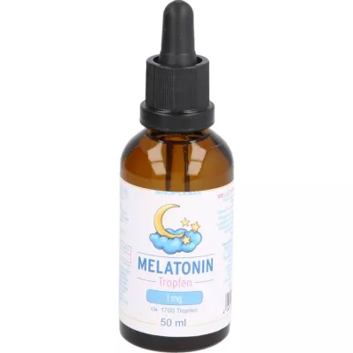 MELATONIN 1 mg/6 csepp, 50 ml