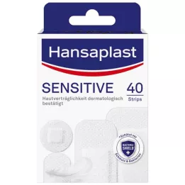 HANSAPLAST Érzékeny tapasz hipoallergén csíkok, 40 db