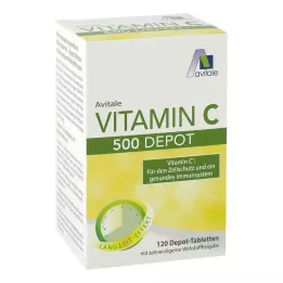 VITAMIN C 500 mg Depot tabletta, 120 db