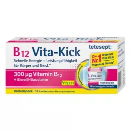 TETESEPT B12 Vita-Kick 300 µg Trinkamp.Vorteilspa., 18 db