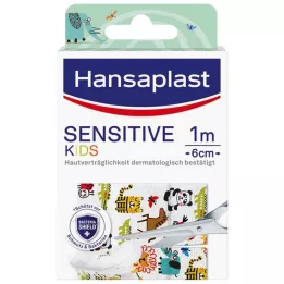 HANSAPLAST Érzékeny gyermektapasz 6 cmx1 m, 1 db