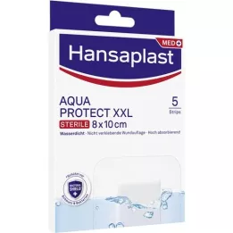 HANSAPLAST Aqua Protect sebkötszer steril 8x10 cm, 5 db