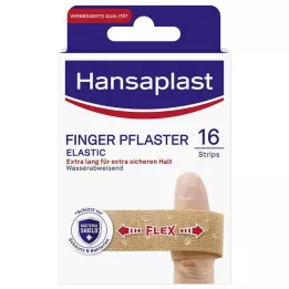 HANSAPLAST Rugalmas ujjgipsz csíkok, 16 db