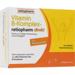 VITAMIN B-KOMPLEX-ratiopharm direkt por, 20 db