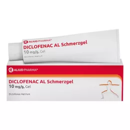 DICLOFENAC AL Fájdalomgél 10 mg/g, 120 g