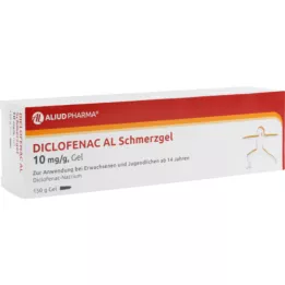 DICLOFENAC AL Fájdalomgél 10 mg/g, 150 g