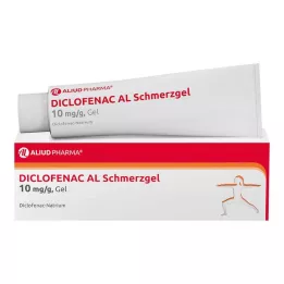 DICLOFENAC AL Fájdalomgél 10 mg/g, 150 g