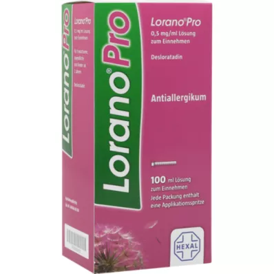 LORANOPRO 0,5 mg/ml belsőleges oldat, 100 ml