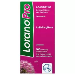 LORANOPRO 0,5 mg/ml belsőleges oldat, 100 ml