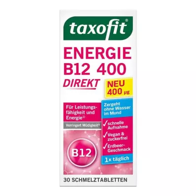 Taxofit Energy B12 400 direkt olvadású tabletta, 30 db