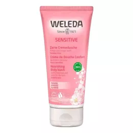 WELEDA Mandula Sensitive Finom krémtusfürdő, 200 ml
