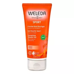 WELEDA Sport Fresh Kick Arnika tusfürdő, 200 ml