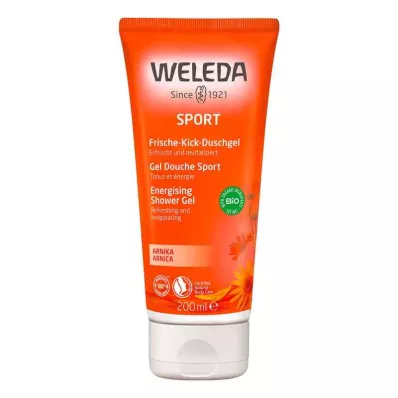 WELEDA Sport Fresh Kick Arnika tusfürdő, 200 ml