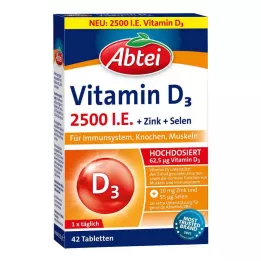 ABTEI D3-vitamin 2500 NE tabletta, 42 db