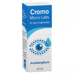 CROMO MICRO Labs 20 mg/ml szemcsepp, 10 ml