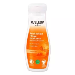 WELEDA Homoktövis gazdag ápoló testápoló, 200 ml