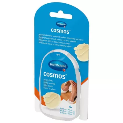 COSMOS Hólyagtapasz keverék 3 méretben, 6 db