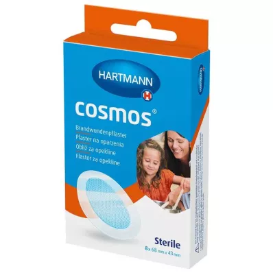 cosmos® égési tapaszok 68 mm x 43 mm steril, 8 db