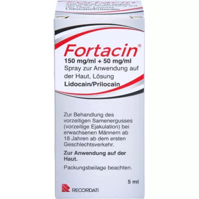FORTACIN 150 mg/ml + 50 mg/ml spray bőrre történő alkalmazásra, 5 ml