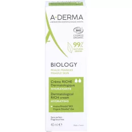 A-DERMA Biology Cream gazdag bőrgyógyászati krém, 40 ml
