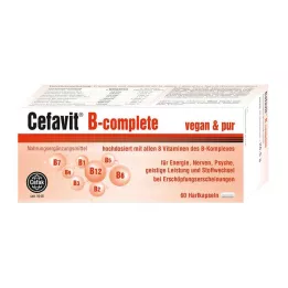 CEFAVIT B-complete kemény kapszula, 60 db