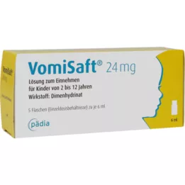 VOMISAFT 24 mg belsőleges oldat, 5X6 ml