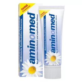 AMINOMED Kamillavirág fogkrém titán-dioxid nélkül, 75 ml