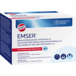EMSER 4 %-os hipertonikus inhalációs oldat, 20X5 ml