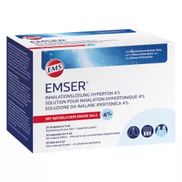 EMSER® inhalációs oldat hipertóniás 4%, 20X5 ml