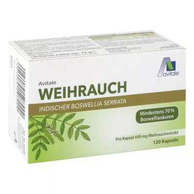 WEIHRAUCH 450 mg Boswellia Serrata kapszula, 120 kapszula