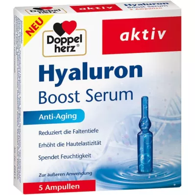 DOPPELHERZ Hyaluron Boost szérum ampullák, 5 db