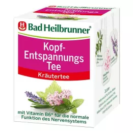 BAD HEILBRUNNER Head Relaxation Tea szűrőzacskó, 8 db