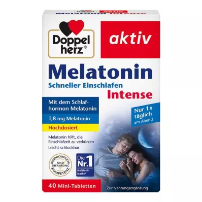 DOPPELHERZ Melatonin tabletta, 40 db DOPPELHERZ Melatonin tabletta, 40 db