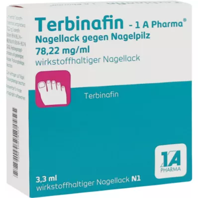 TERBINAFIN-1A Pharma Nagell.g.Nagelpilz 78.22mg/ml, 3.3 ml