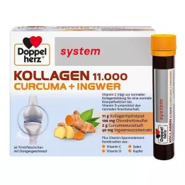 DOPPELHERZ Kollagén 11,000 Curcuma+Ingw.system TRA, 30X25 ml