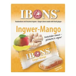 IBONS Gyömbér Mango Box rágós édesség, 60 g