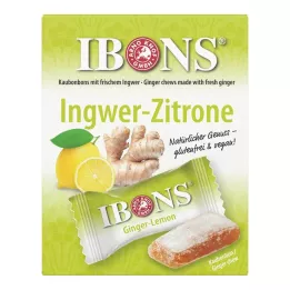 IBONS Gyömbéres citromos dobozos rágós édesség, 60 g
