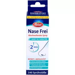 ABTEI Nose Free 2 perc dekongesztáns spray, 20 ml