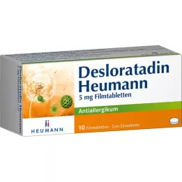 DESLORATADIN Heumann 5 mg filmtabletta, 10 db