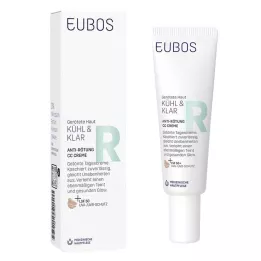 EUBOS KÜHL &amp; KLAR Vörösség elleni CC Krém LSF 50, 30 ml