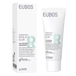EUBOS KÜHL &amp; KLAR Vörösség elleni nappali krém LSF 20, 40 ml