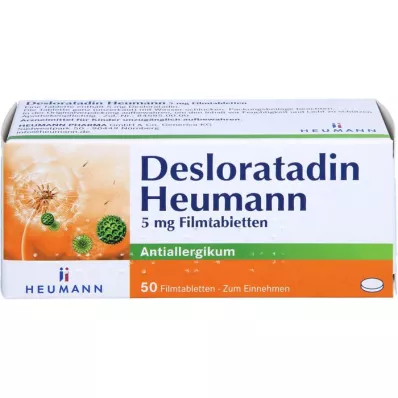 DESLORATADIN Heumann 5 mg filmtabletta, 50 db