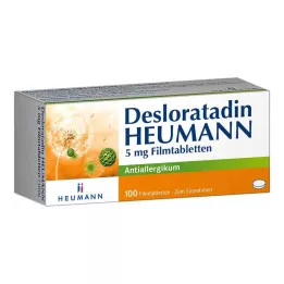Desloratadin HEUMANN 5 mg filmtabletta, 100 db